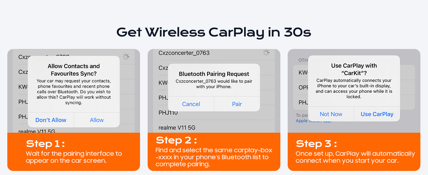 Wireless CarPlay Adapter