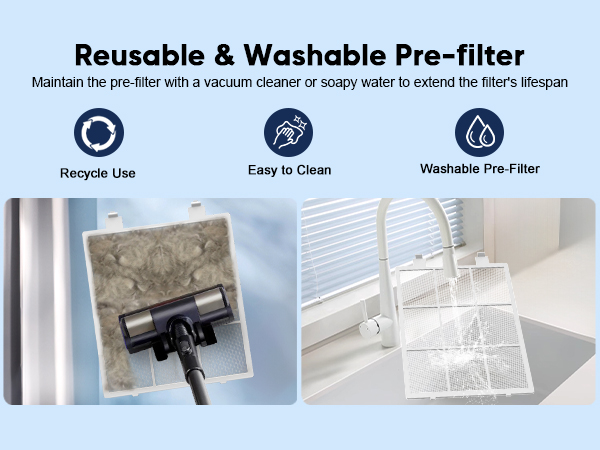 air purifiers with washable filter