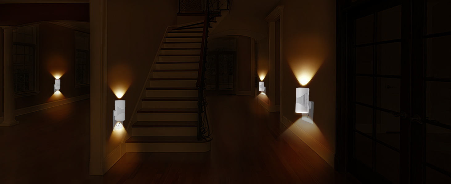 easuntec dimmable night light hallway light white A+ desktop 009