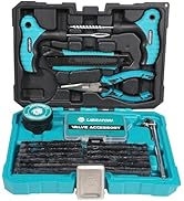 Libraton Tire Repair Kit, 78PCS Tire Plug Kit Heavy Duty Professional Repair Tools to Fix Punctur...