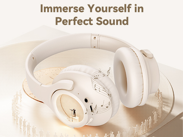 black wireless headphones