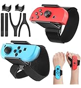 6 in 1 Wrist Strap for Just-Dance 2025 2024, Upgraded Case-Friendly Hand band for Nintendo Switch...