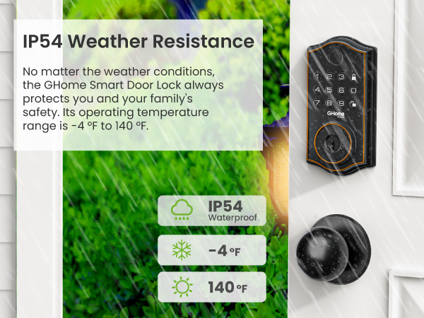 smart door lock for front door