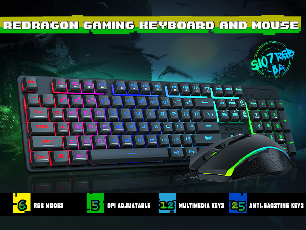 gaming keyboard and mouse