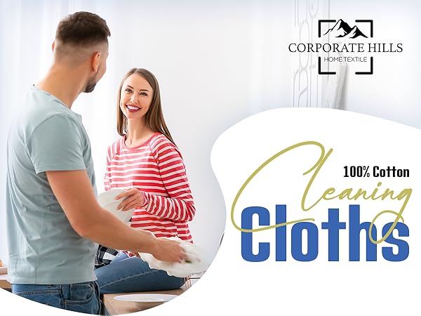 100% cotton terry towels cleaning cloths reusable cleaning cloth lint free multipurpose cleanings