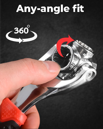 52 in 1 socket wrench universal multi functional rotating tool professional