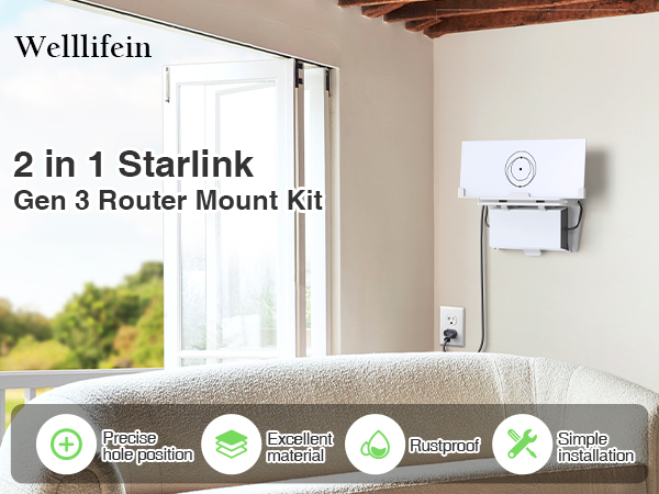 Starlink Gen 3 Mount Mounting Kit for Starlink