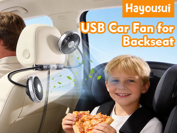 car fans for backseat for kids