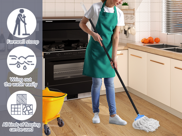 Mops for floor cleaning