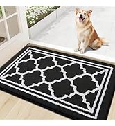 Buganda Indoor Door Mat, Resist Dirt and Absorbent Entrance Mat, Anti-Slip, Low Profile Inside Fl...