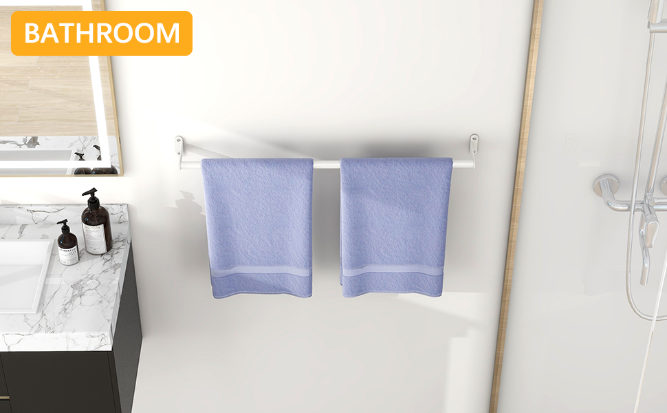 bathroom towel racks for wall