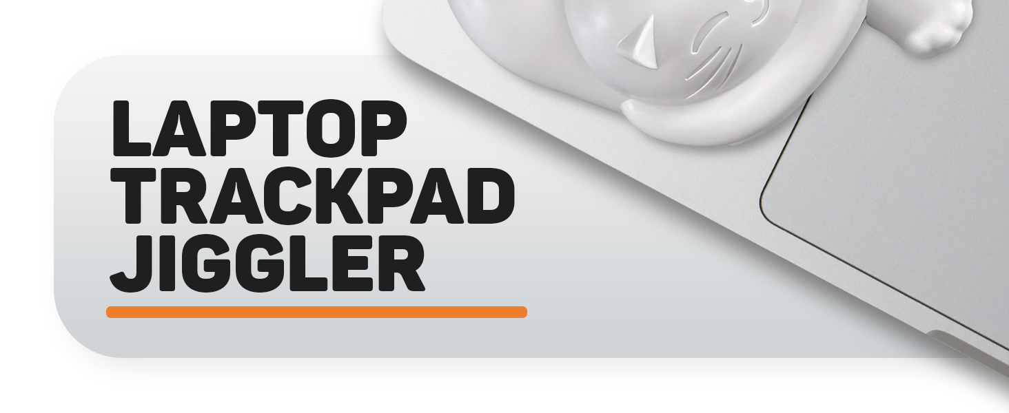 Randomized Mouse Jiggler Undetectable Trackpad Mover Device for Laptop, Automatic Mouse Shaker