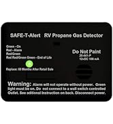 Safe T Alert - Mini LP Gas Alarm - Surface Mount Black - 20-441-P-BL