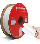 Reprapper White TPU Filament for 3D Printer 1.75mm (± 0.03mm) 2.2lb (1kg)
