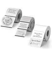 NIIMBOT Thermal Label Maker Tape Set, Compatible for NIIMBOT B1 B21 B31 B4 Label Printer, Thermal...