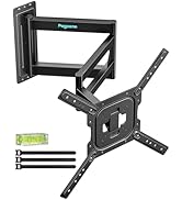 Pegzone Long Arm TV Wall Mount for 23-75 Inch TVs, 38 Inch Extra Long Extension TV Bracket, Swive...