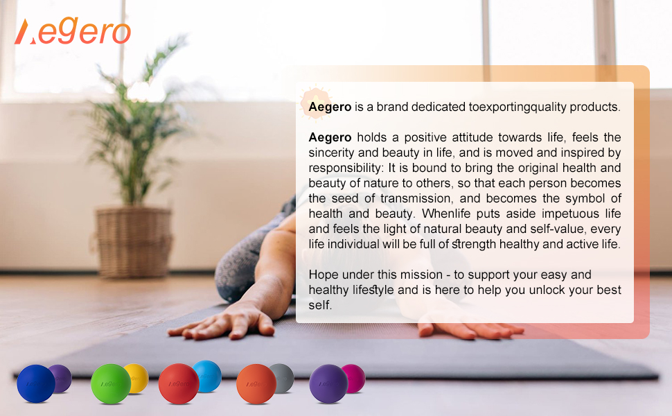 Massage Lacrosse Balls for Myofascial Release, Trigger Point Therapy, Muscle Knots, and Yoga Therapy