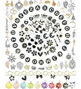 FIVEIZERO 216PCS Jewelry Making Bracelet Charms Enamel Pendants for DIY Necklace Earring Bracelet...