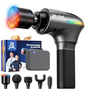 BOB AND BRAD A2 Pro Massage Gun with Heat and Cold Therapy, FSA-HSA Eligible Professional Percuss...