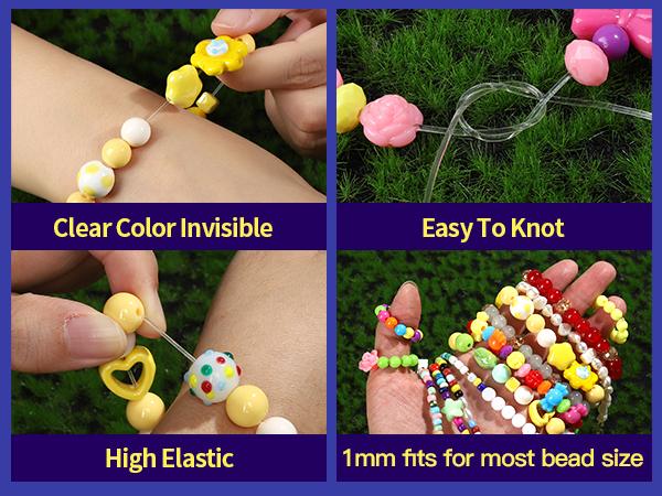 Elastic Bracelet String Cord