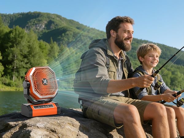 rechargeable fan portable