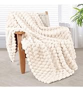 Whale Flotilla Throw Blanket for Couch with Jacquard Pattern, Fuzzy Soft Cozy Exquisite Blankets ...