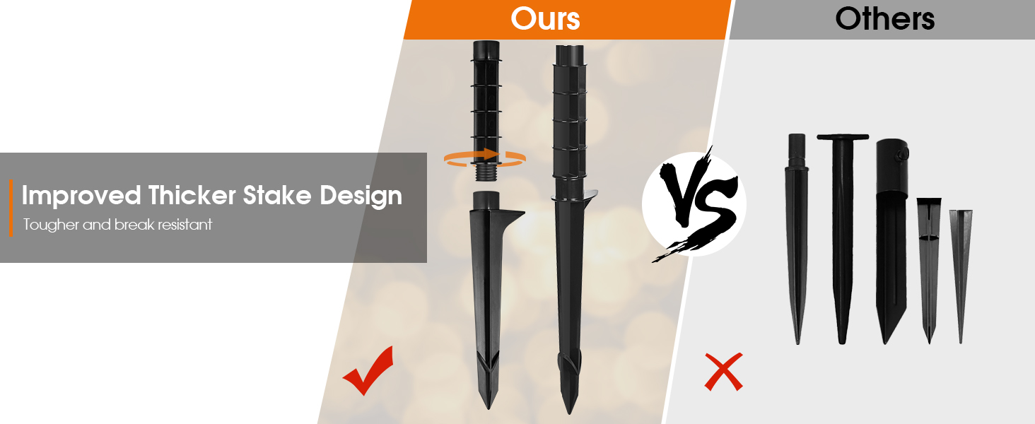 outdoor stake timer for lights