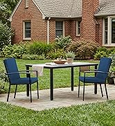 mid back patio chair cushion