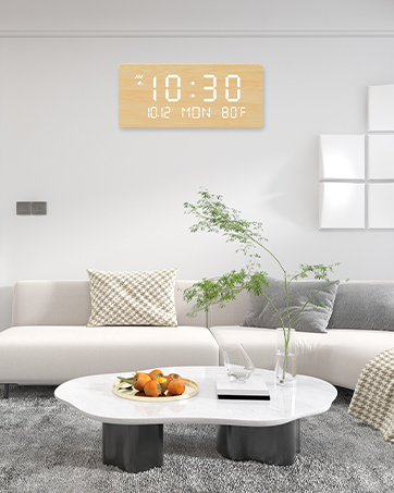 digital wall clock