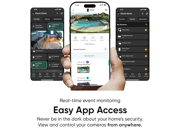 Wyze Battery Cam Pro App