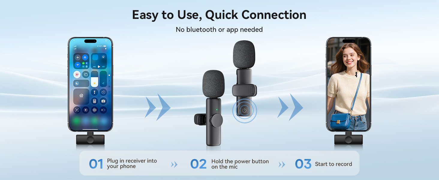 Wireless Microphone for iPhone