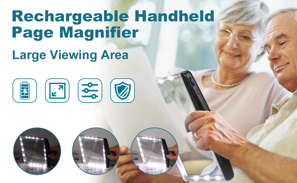 full page magnifier for reading