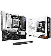 ASRock B650M Pro X3D WiFi AM5 Micro-ATX Motherboard: AMD Ryzen 9000/8000/7000 | DDR5 8000+ | PCIe...