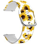 Universal Silicone Watch Band Replacement, 20mm Soft Straps Compatible with Gizmo Watch/Samsung G...