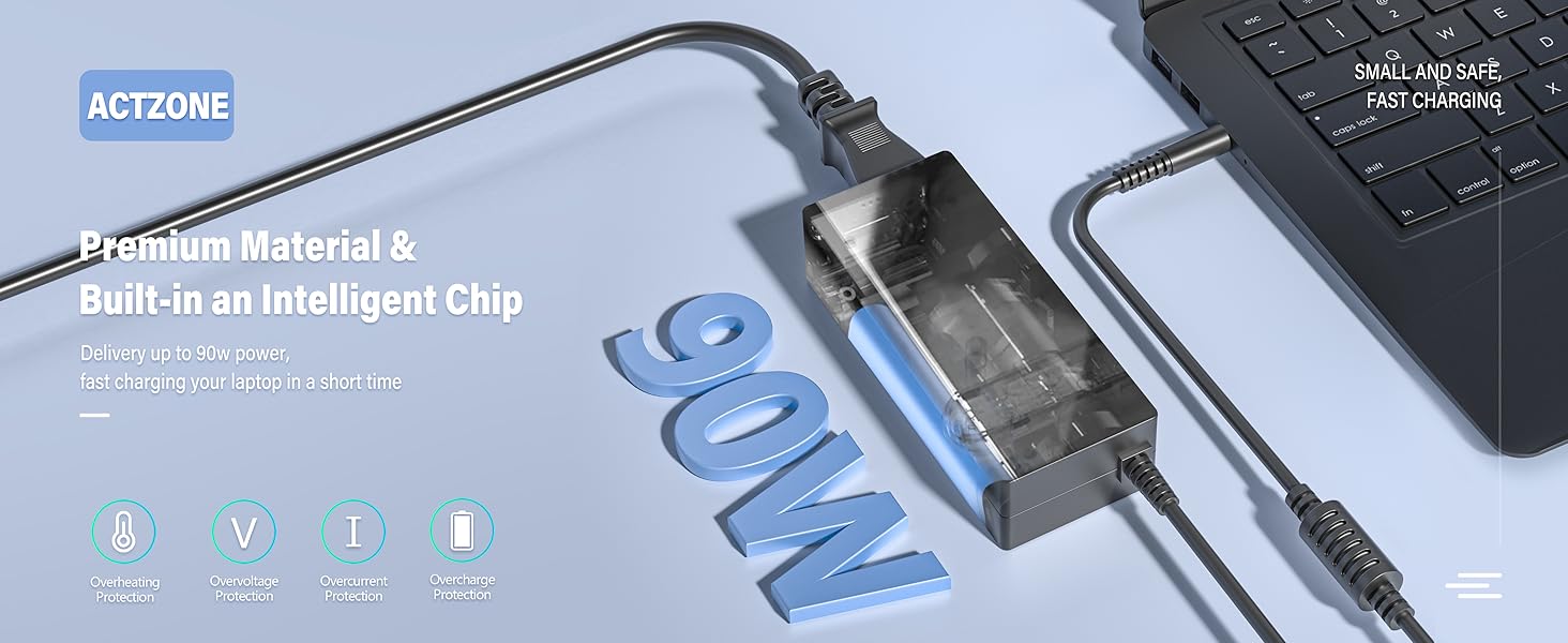 compatible with dell 7.4mm ac adapter 90w