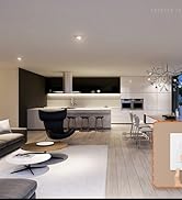 LEONLITE One Gang Old Work Electrical Outlet Box, Standard 14 Cubic Inch Device Box, PVC Electric...