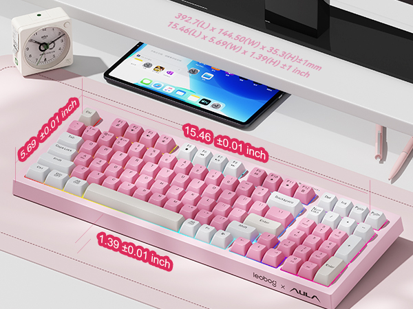 pink keyboard