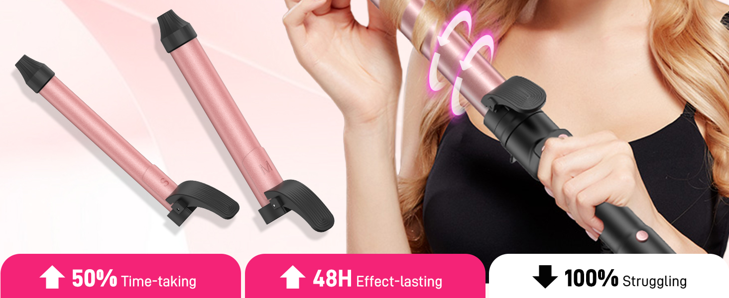 curling wand curling iron rotating curling iron automatic curling iron curling iron long lasting
