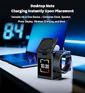 alarm clock with wireless charger