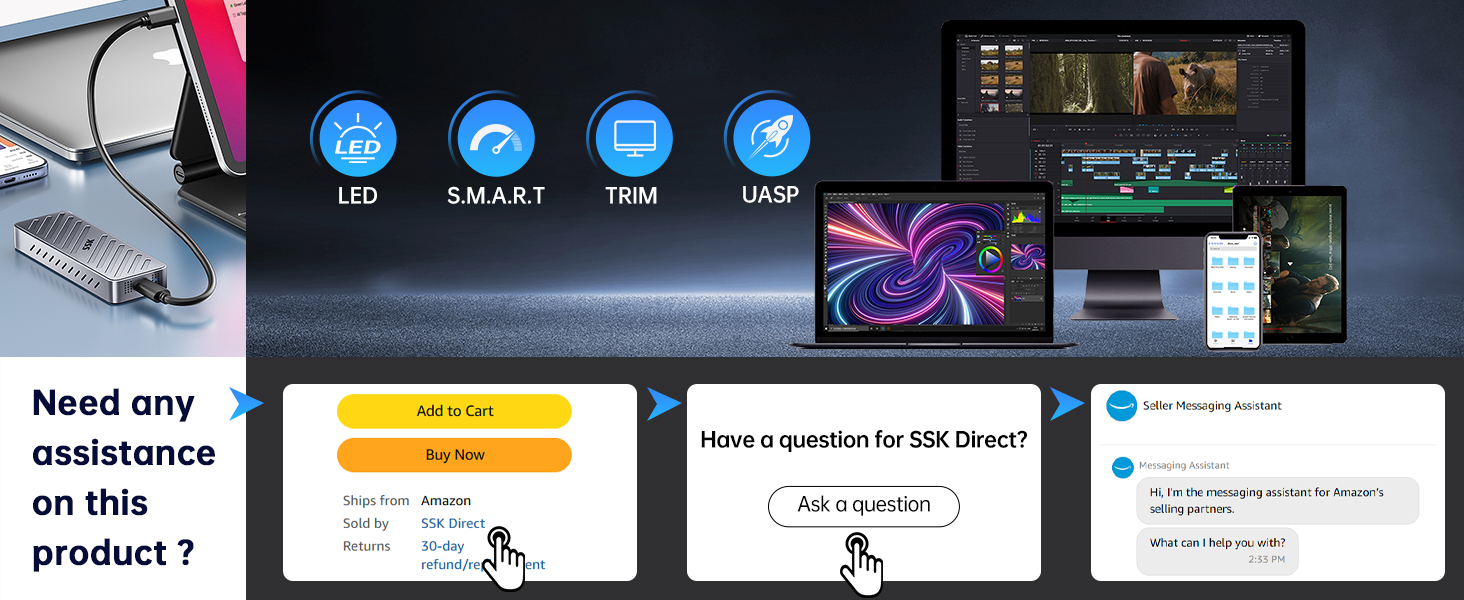 M.2 NVME SSD Enclosure