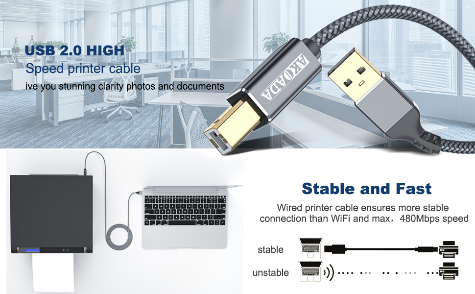 printer cable usb printer cable type b printer cables