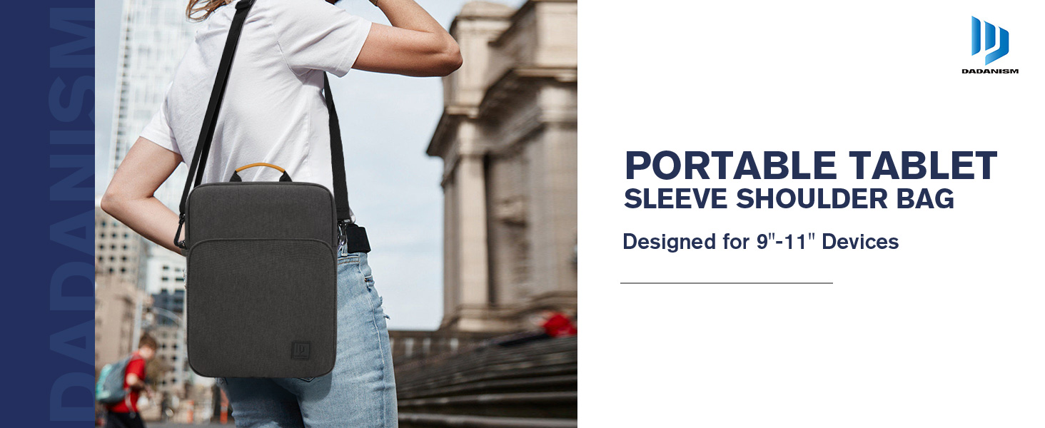 portable tablet sleeve shoulder bag