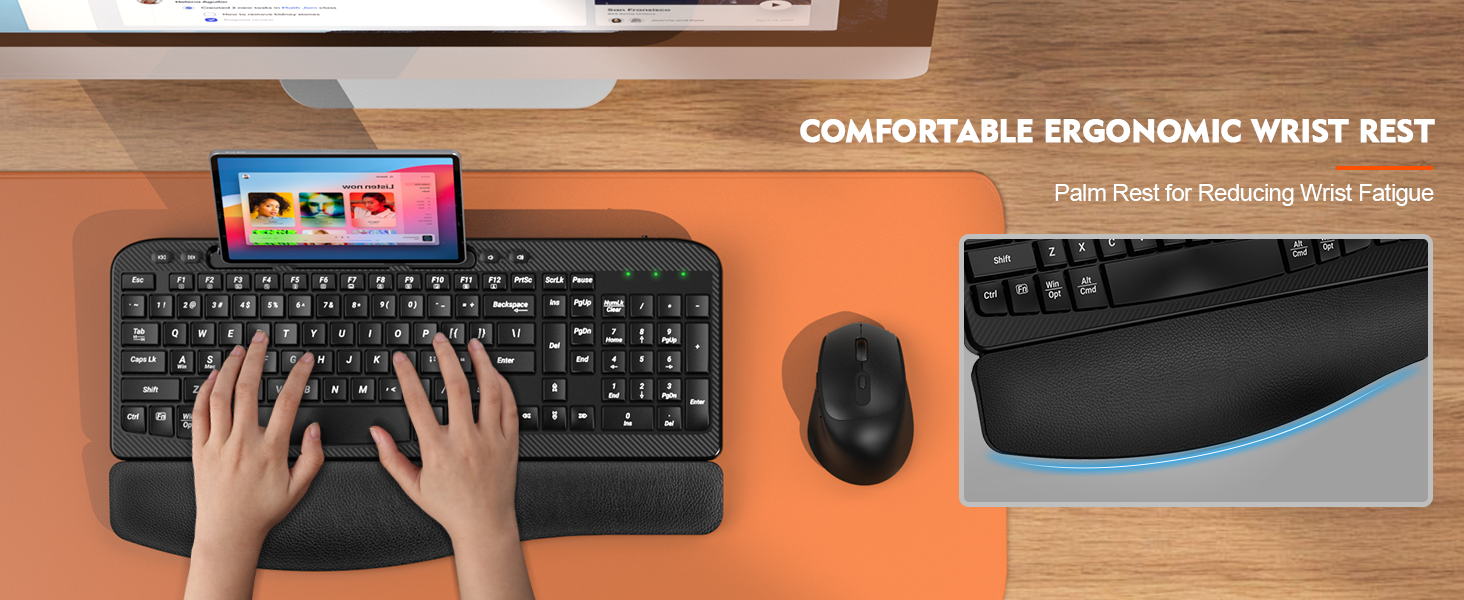 wireless keyboard and mouse combo