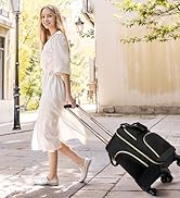 Ytonet Underseat Carry on Luggage with Wheels, Under Seat Bag for Airplanes with 4 Spinner Wheels...