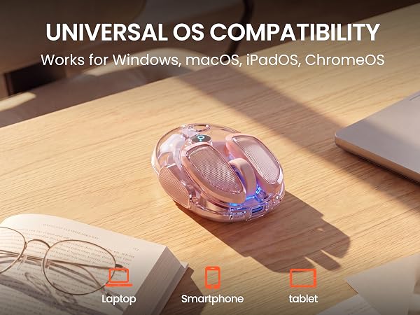 pink wireless mouse