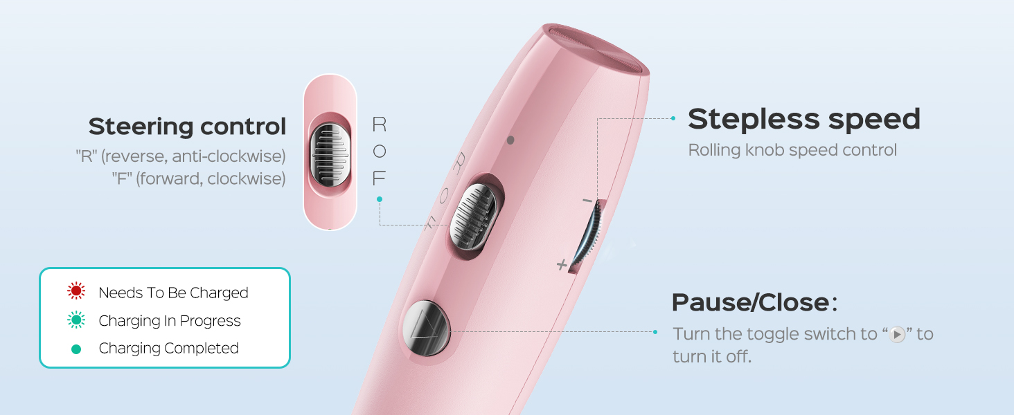 Electric Nail Drill Kit: Professional Stepless Speed Regulation