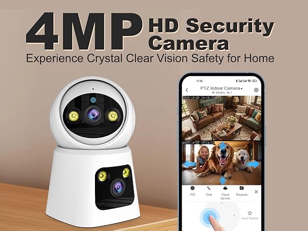 indoor security camera baby pet camera