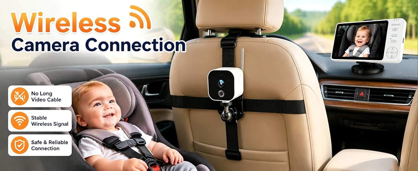 Baby Car Camera Wireless