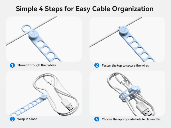 Silicone Cable Ties