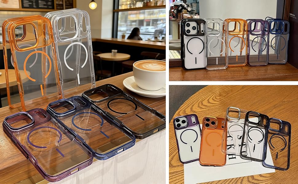 Magnetic Lens with Stand for iPhone 17 Pro Max Case